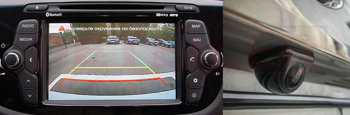 Фотография парктроника.