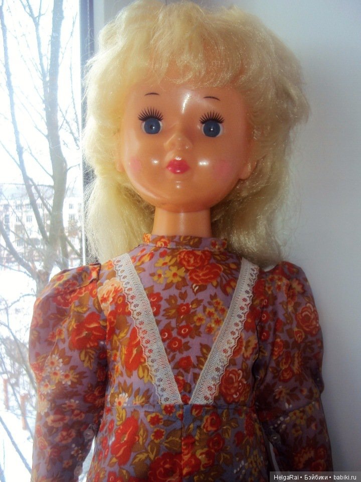 Кукла производства СССР, 80-ые г.гг. Фото взято с сайта Бейбики в качестве примера