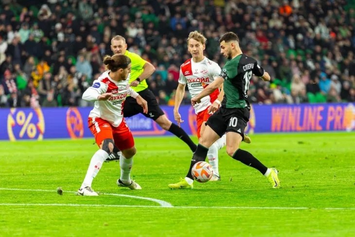    «Спартак» обыграл «Краснодар» в концовке матча Зимнего кубка РПЛ Фото #1