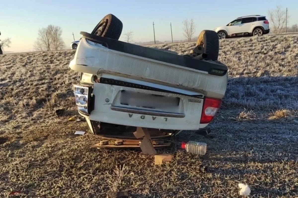    В страшном ДТП на трассе «Ростов — Ставрополь» погиб водитель «Лады Приоры»