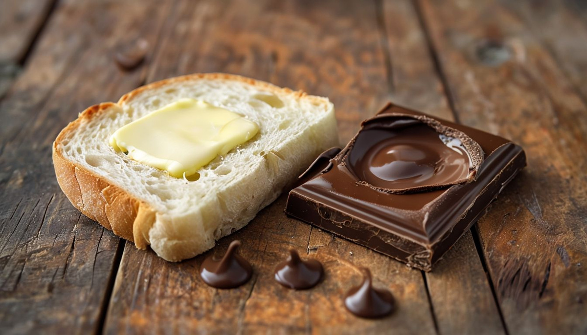 Масло и шоколад