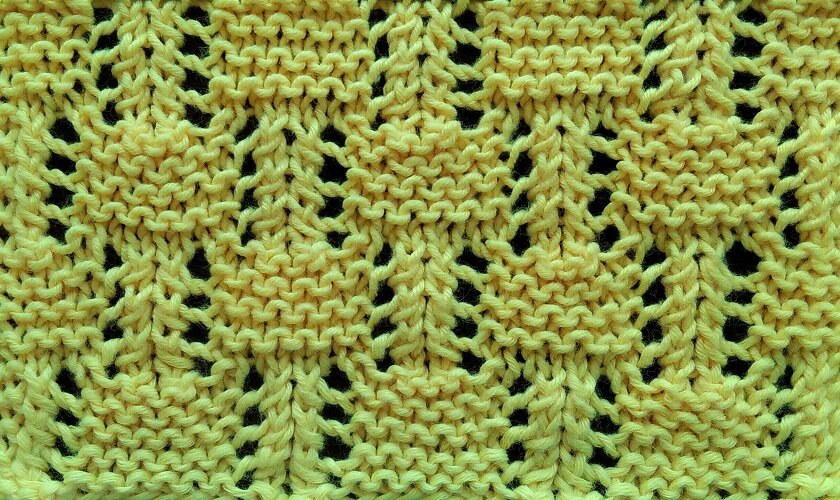 Лицевая сторона узора