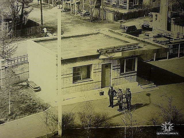 КПП  из окна штаба какого года фото не знаю.