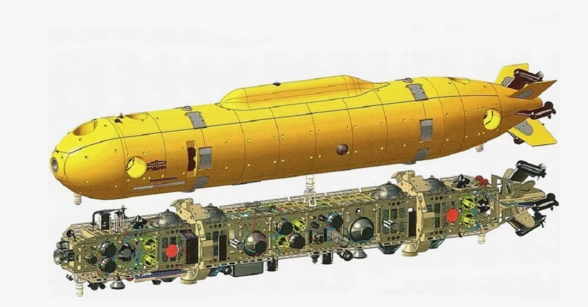 Линейка дронов "Клавесин" различного назначения, по мнению западных наблюдателей, уже активно применяется для разведки подводных коммуникаций НАТО. Картинка ЦКБ "Рубин"