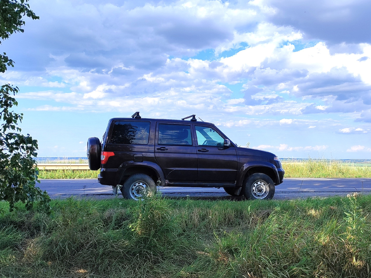 На фото мой УАЗик