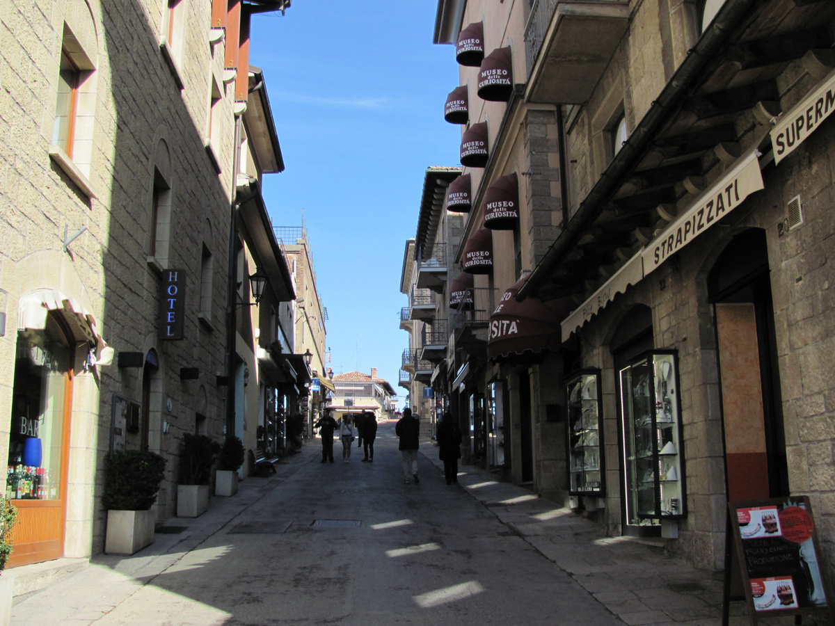 По улочкам Сан-Марино