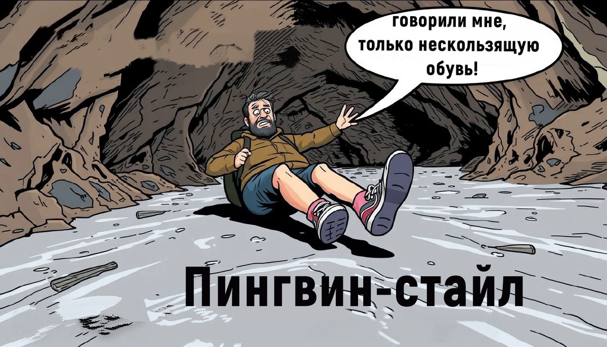 танец пингвина