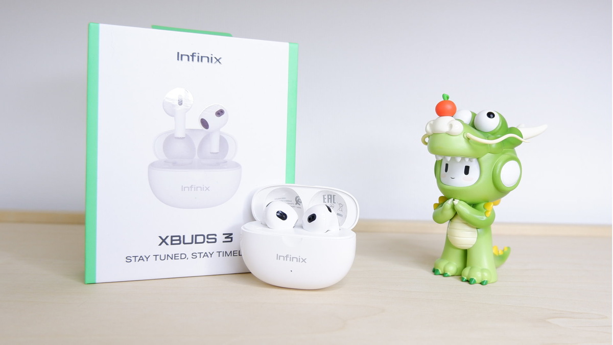 Дизайн XBUDS 3 не даёт догадаться о ценовой категории новинки — такой может быть и у бюджетной модели, и у флагмана