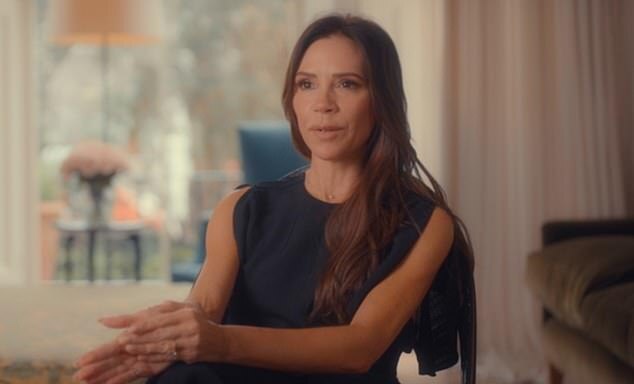 Кадр из документального сериала Netflix о Виктории Бекхэм