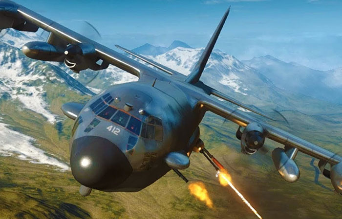 Самолёт АС-130./ Фото: ytimg.com