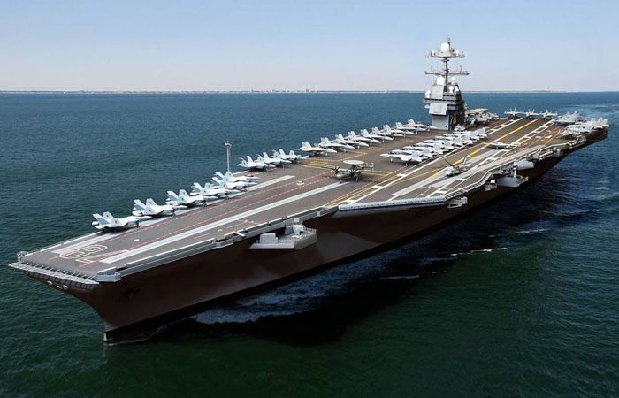 Авианосец USS Gerald R. Ford./ Фото: topwar.ru