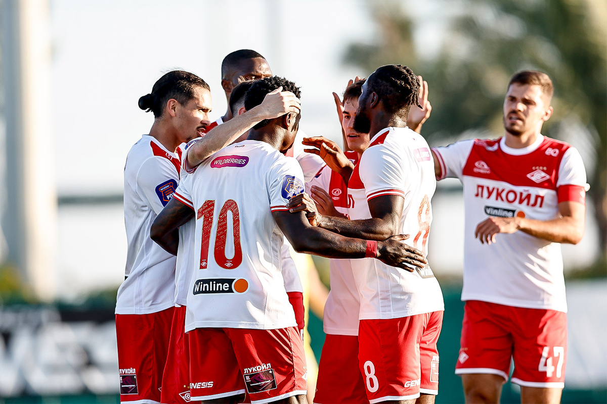 В одном из последних матчей за "Спартак" Квинси Промес сделал хет-трик в матче с "Астаной"- в феврале прошлого года. Фото ФК Спартак