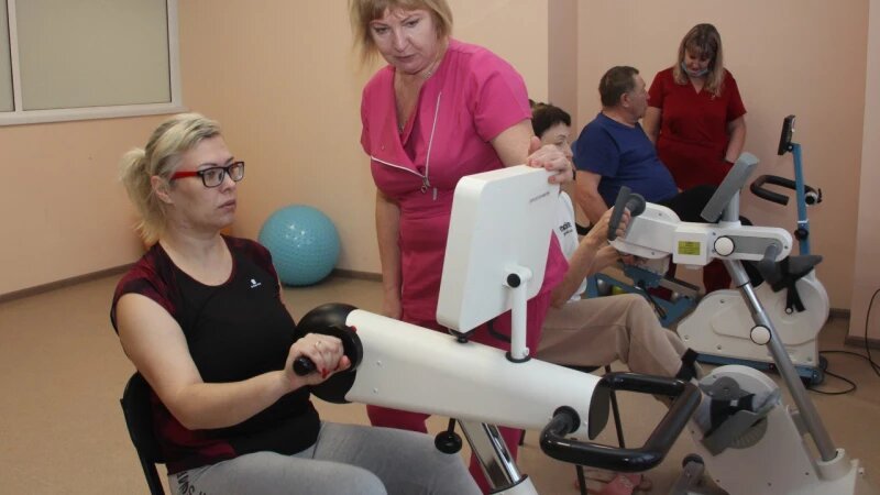     Новое отделение медицинской реабилитации в Горбольнице №5 Министерство здравоохранения Алтайского края