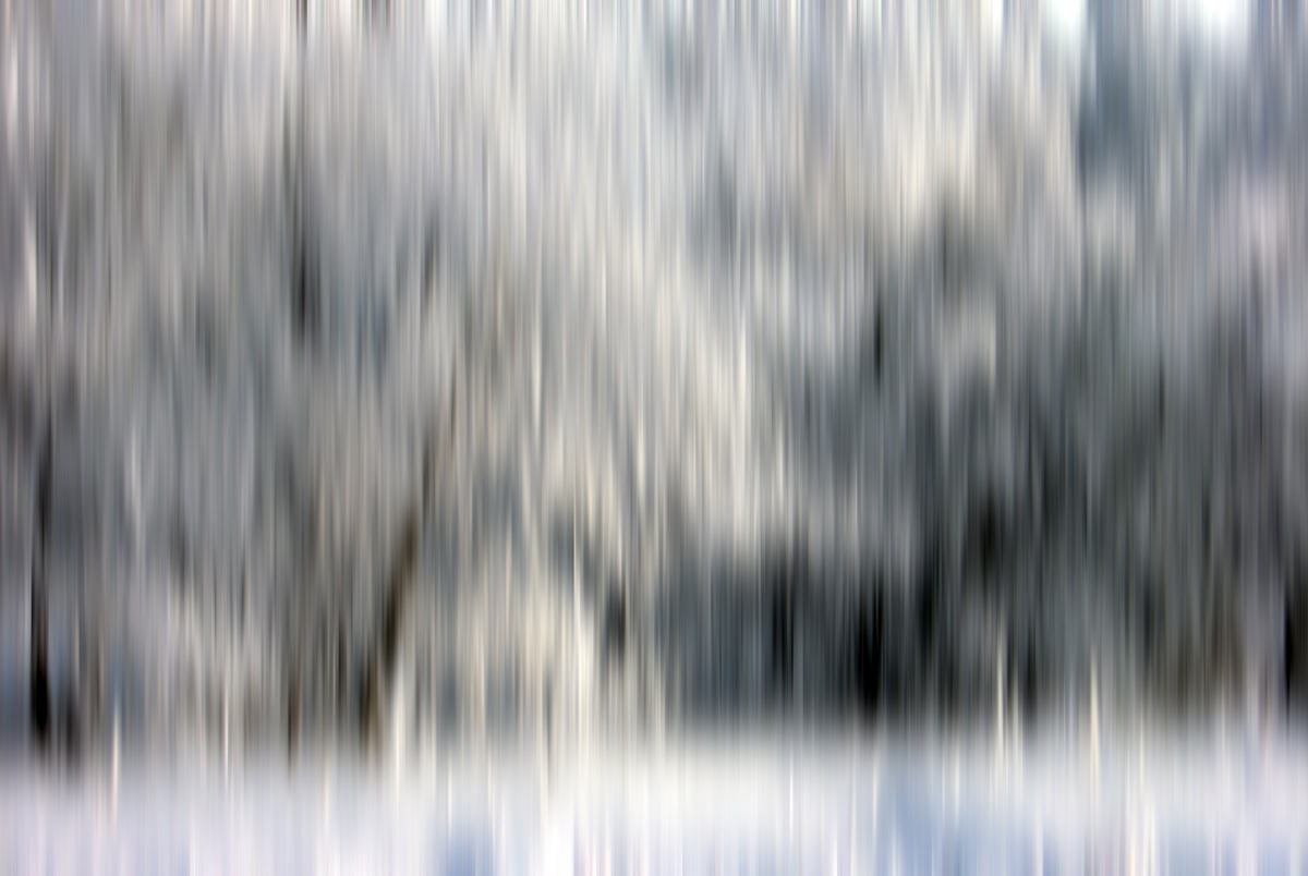 После вертикального размытия в движении 