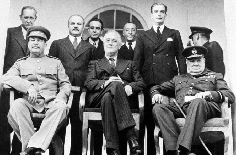 Тегеранская конференция - первый глашатай "Холодной войны"