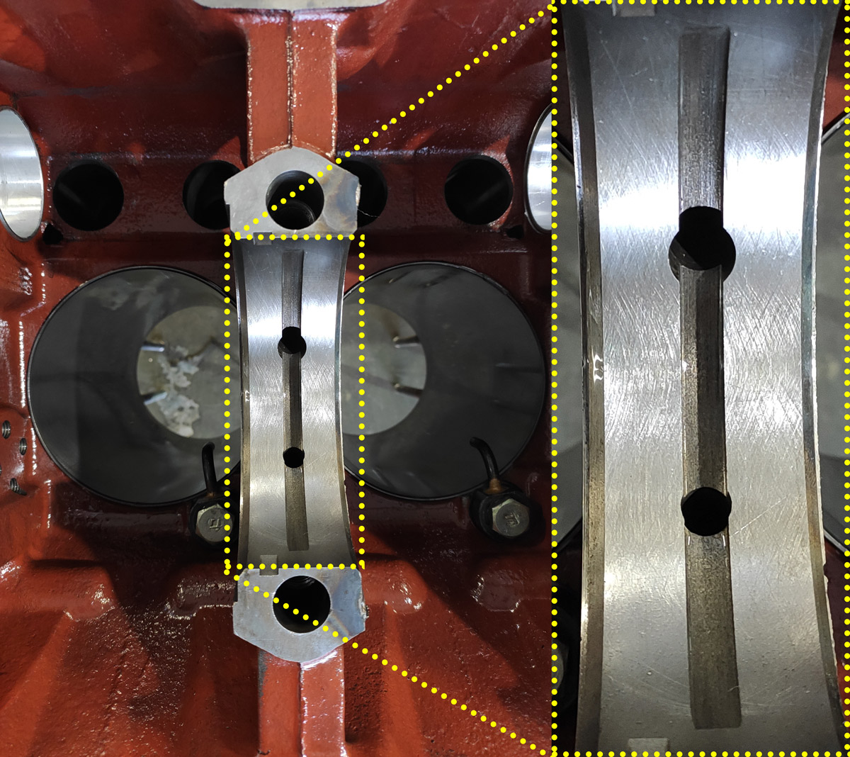 Для восстановления правильной геометрии отверстий опор коленвала применяется хонингование (доведение геометрии до заводского размера с погрешностью 0,001. 