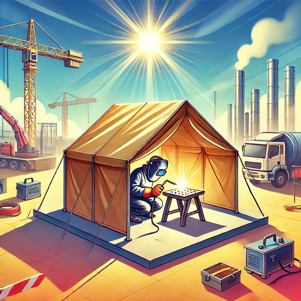 Палатка сварщика МногоТентов.ру