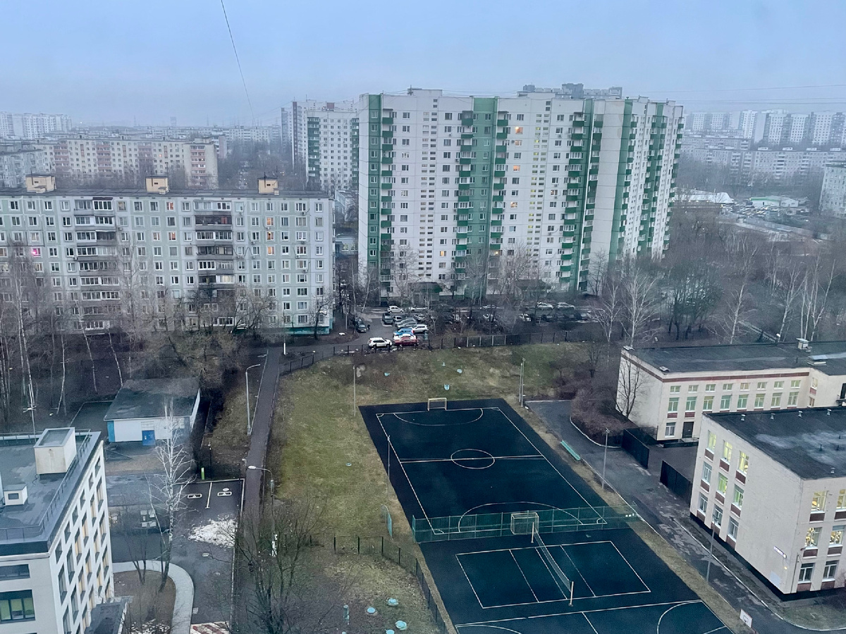 Утренний вид из окна