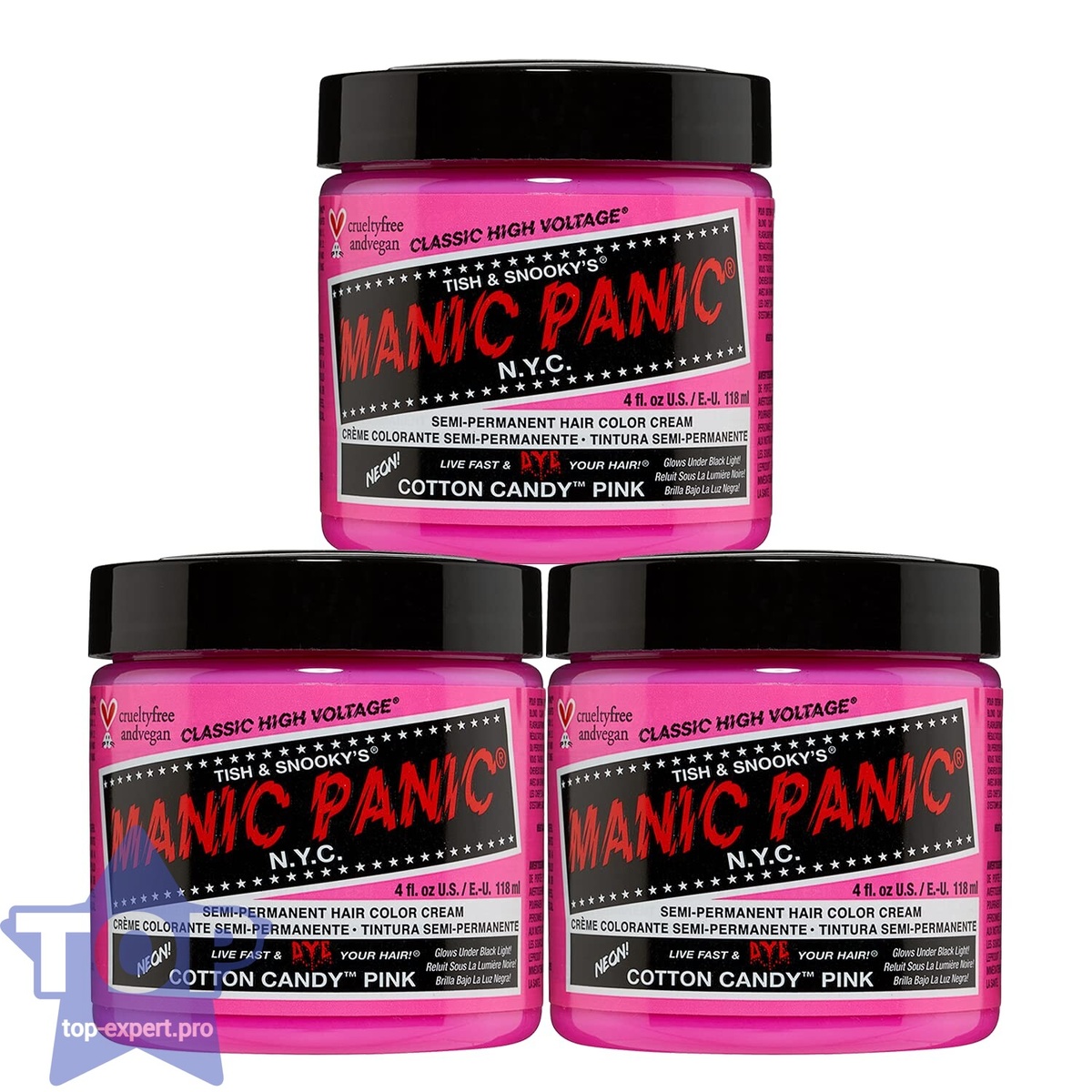 Manic Panic Cotton Candy Pink