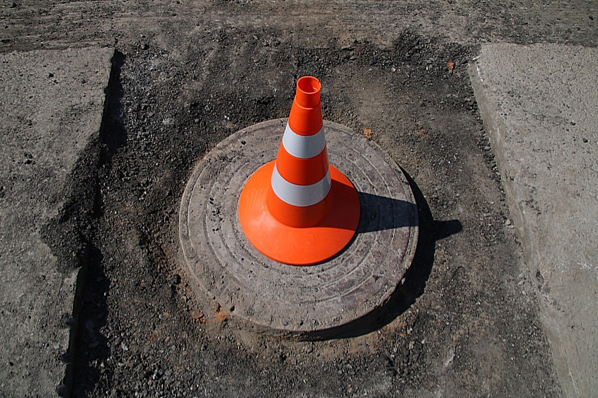    Ремонт дорог в Кондопоге. Фото "Республика"/ Максим Смирнов