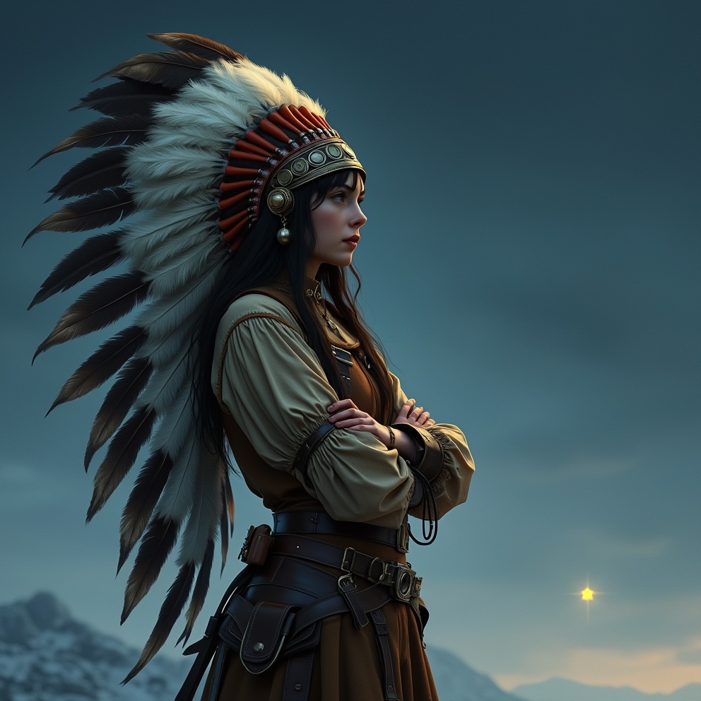 Иллюстрация создана с помощью программы Нейрохолст.