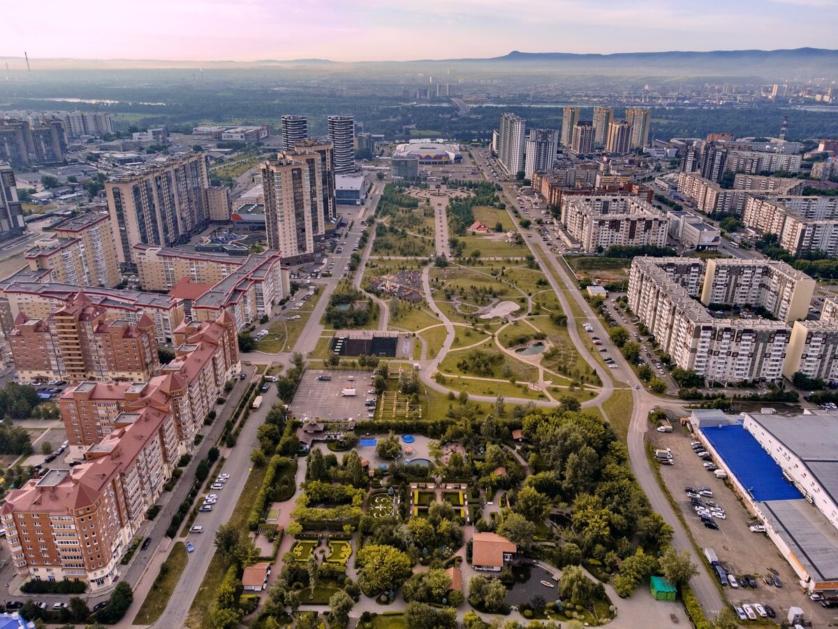     В Красноярске ищут подрядчика для создания проекта благоустройства парка имени 400-летия города