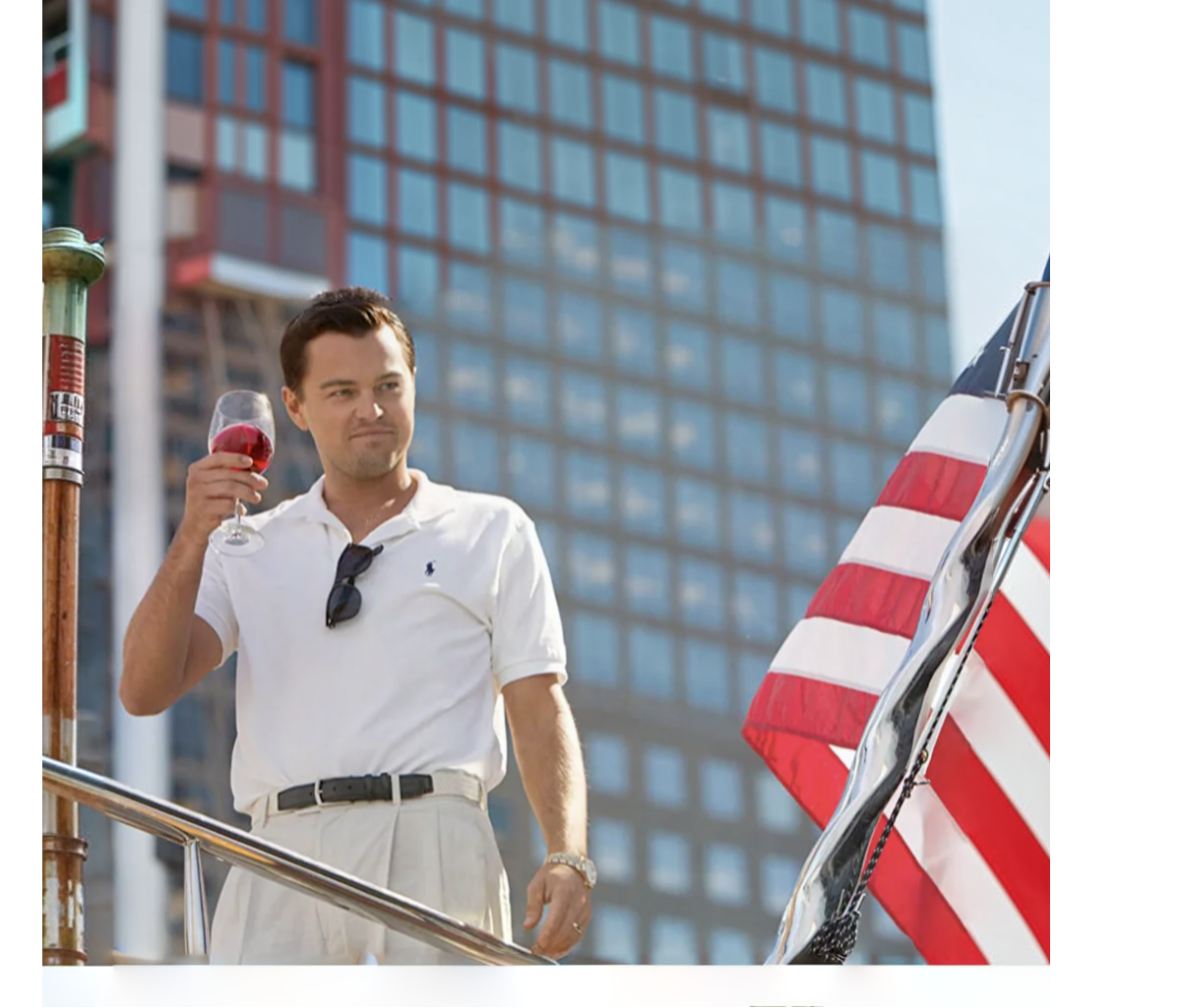 ДиКаприо сыгравший Белфорта