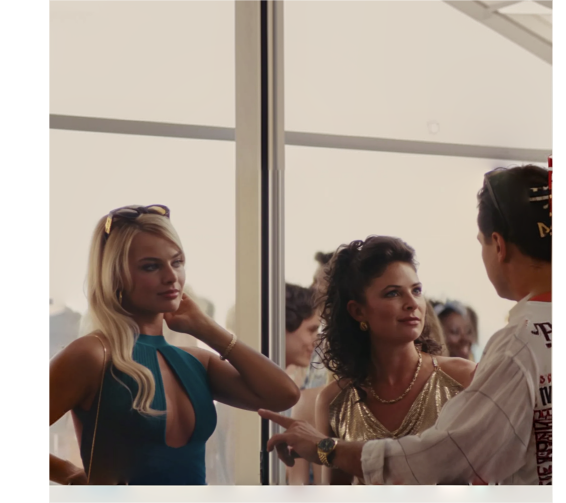 Марго Робби в фильме "Волк с Уолл-стрит".