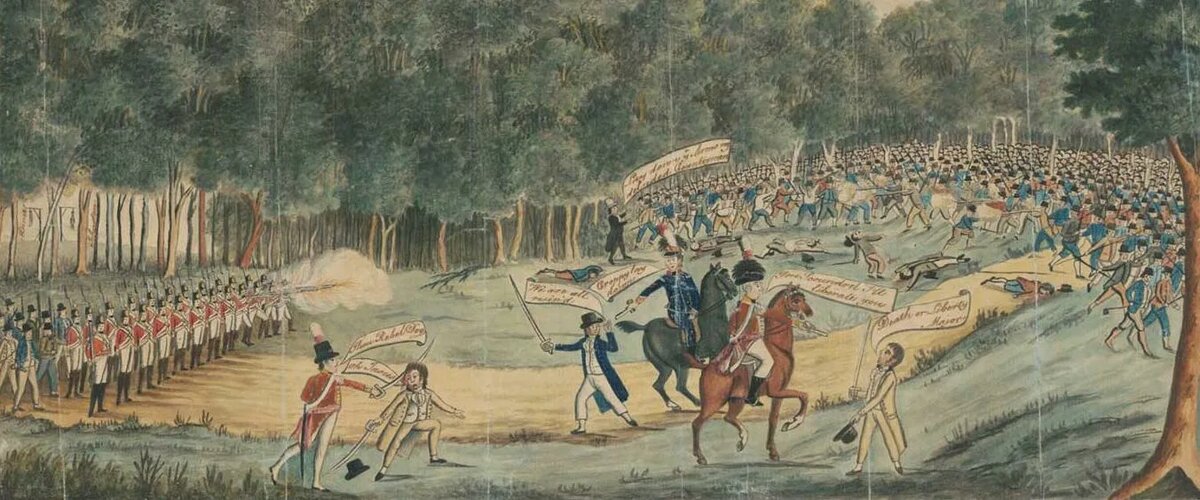 Восстание ирандских каторжников в австралийском централе Кас-Хилл.