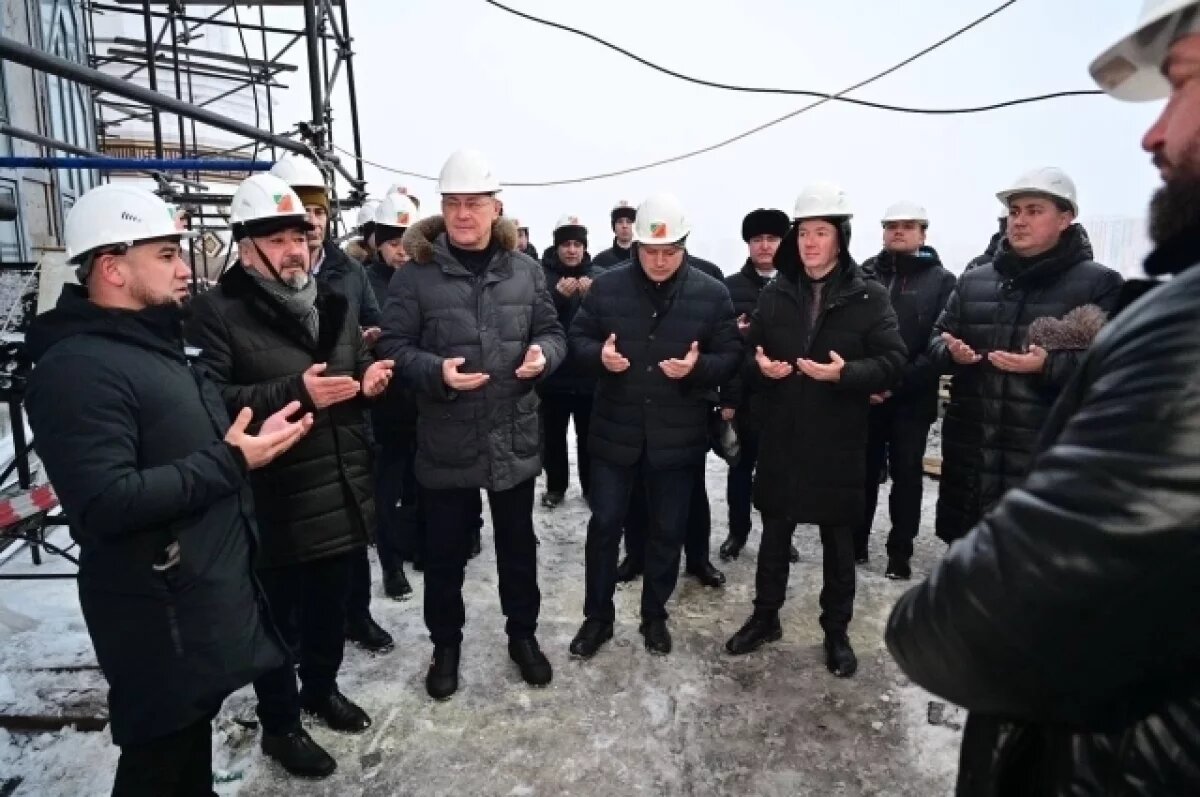    На минаретах мечети «Ар-Рахим» в Уфе завершены все виды работ