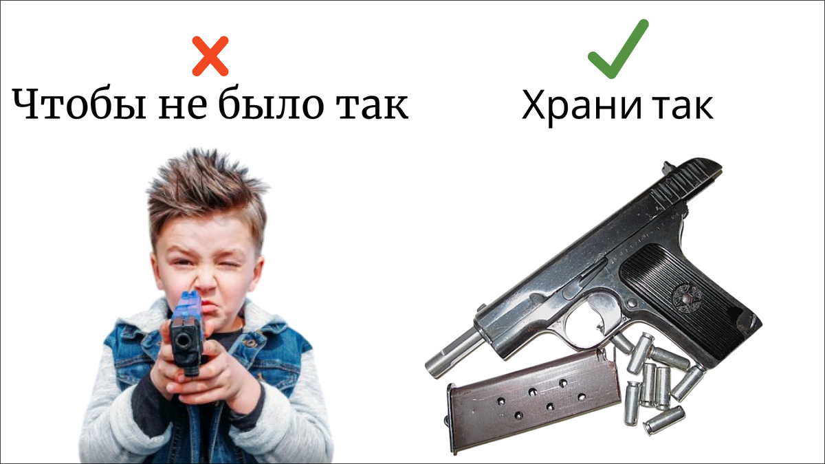 Патроны хранить следует в запираемом  деревянном или металлическом ящике без щелей