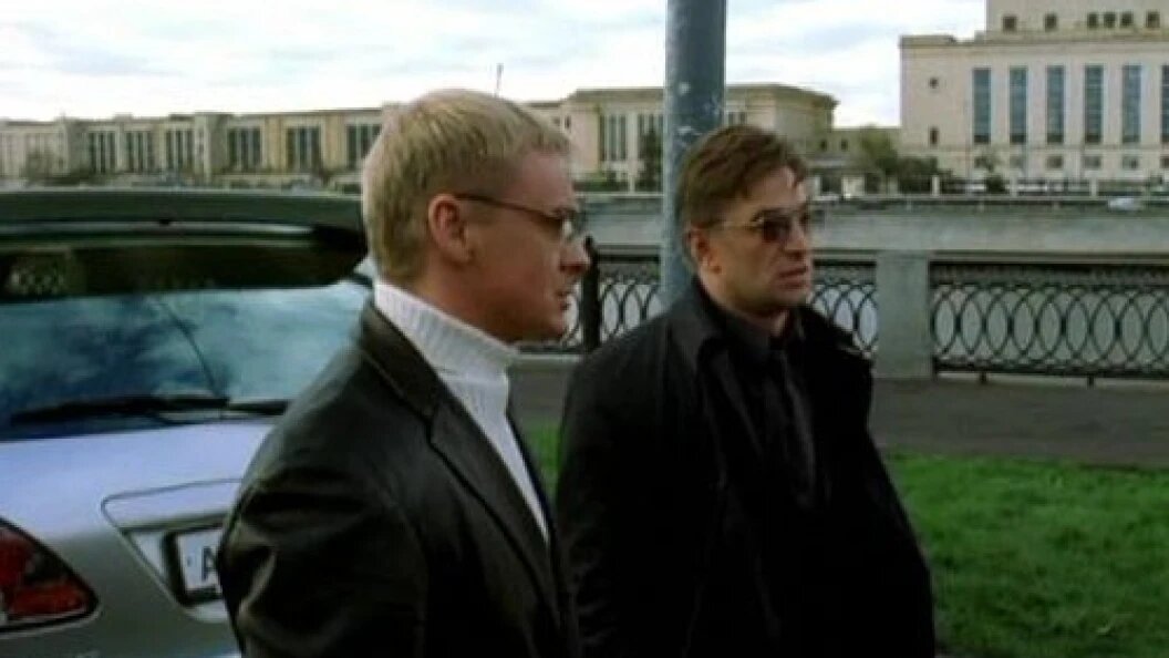    Кадр из фильма Бумер 2003 года режиссера Пётра Буслова