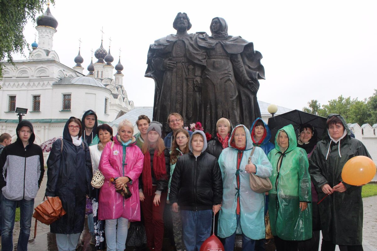 В одной из поездок в древний Муром, оказавшейся для нас в сопровождении дождливой погоды