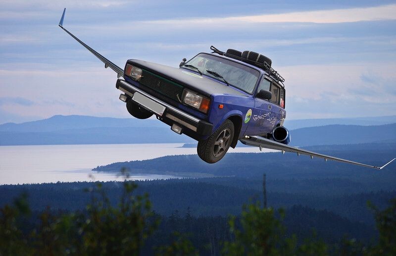 Кстати, вот еще хороший способ добраться до своего участка:)