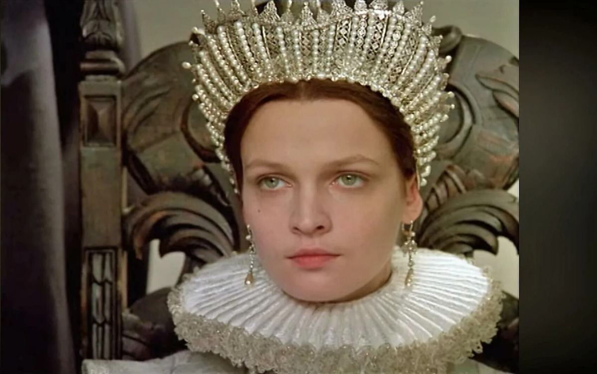 Марина Мнишек. Кадр из фильма "Годунов".