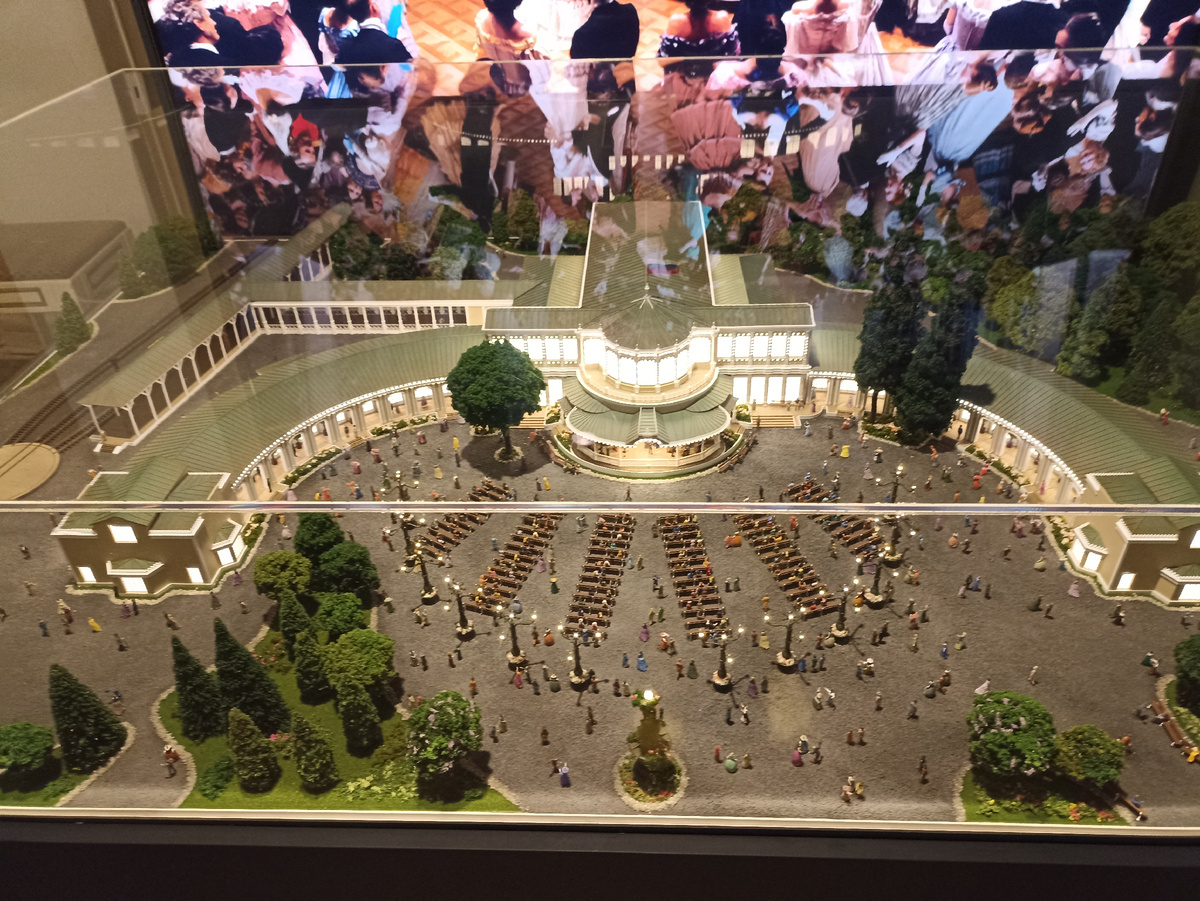 Макет Павловского "Воксала"