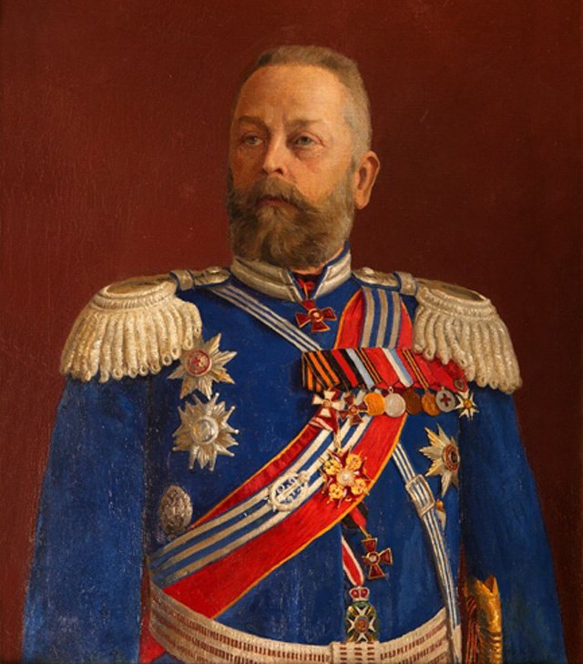 Неизвестный художник Портрет Александра Васильевича Самсонова Конец XIX в. Холст, масло Новочеркасский музей истории донского казачества