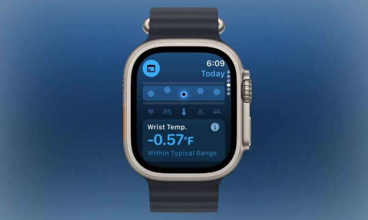    А вы знали, что ваши Apple Watch умеют определять температуру запястья? Изображение: beebom.com