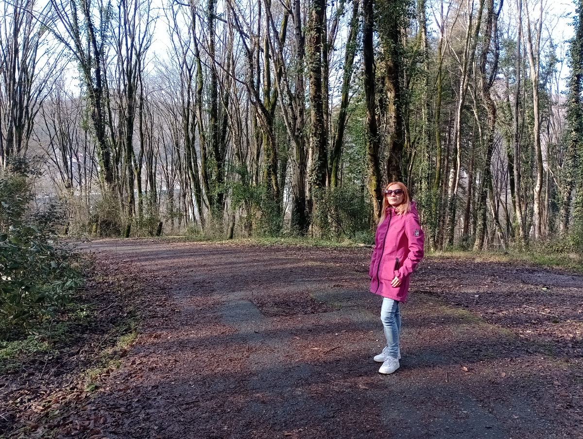 В Мацестинском лесопарке. Фото автора, январь 2025