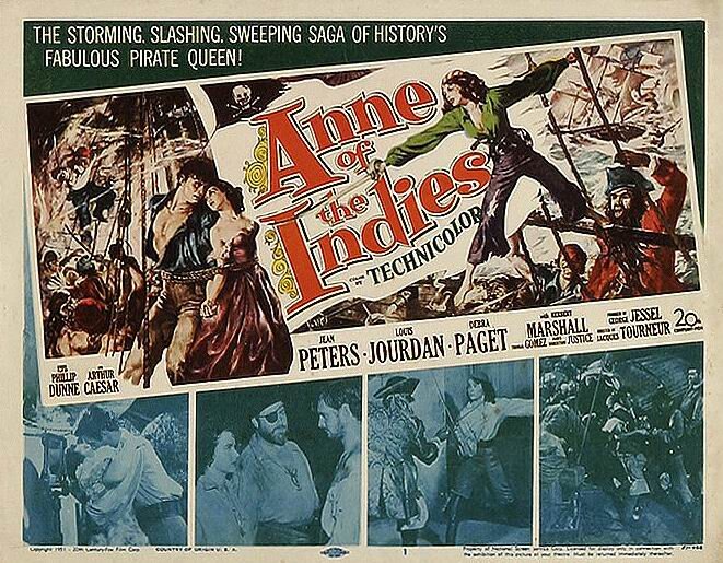 Постер фильма "Анна - королева пиратов"