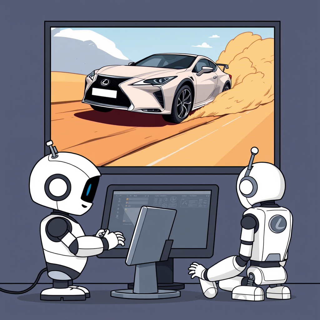 ИИ создает видео