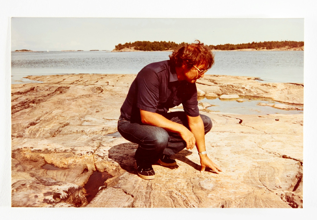 Кай Бломквист в 1982 году выбирает скальную фактуру для своих произведений.