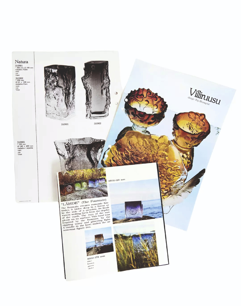 Брошюры из Хумппилы и Кумелы.