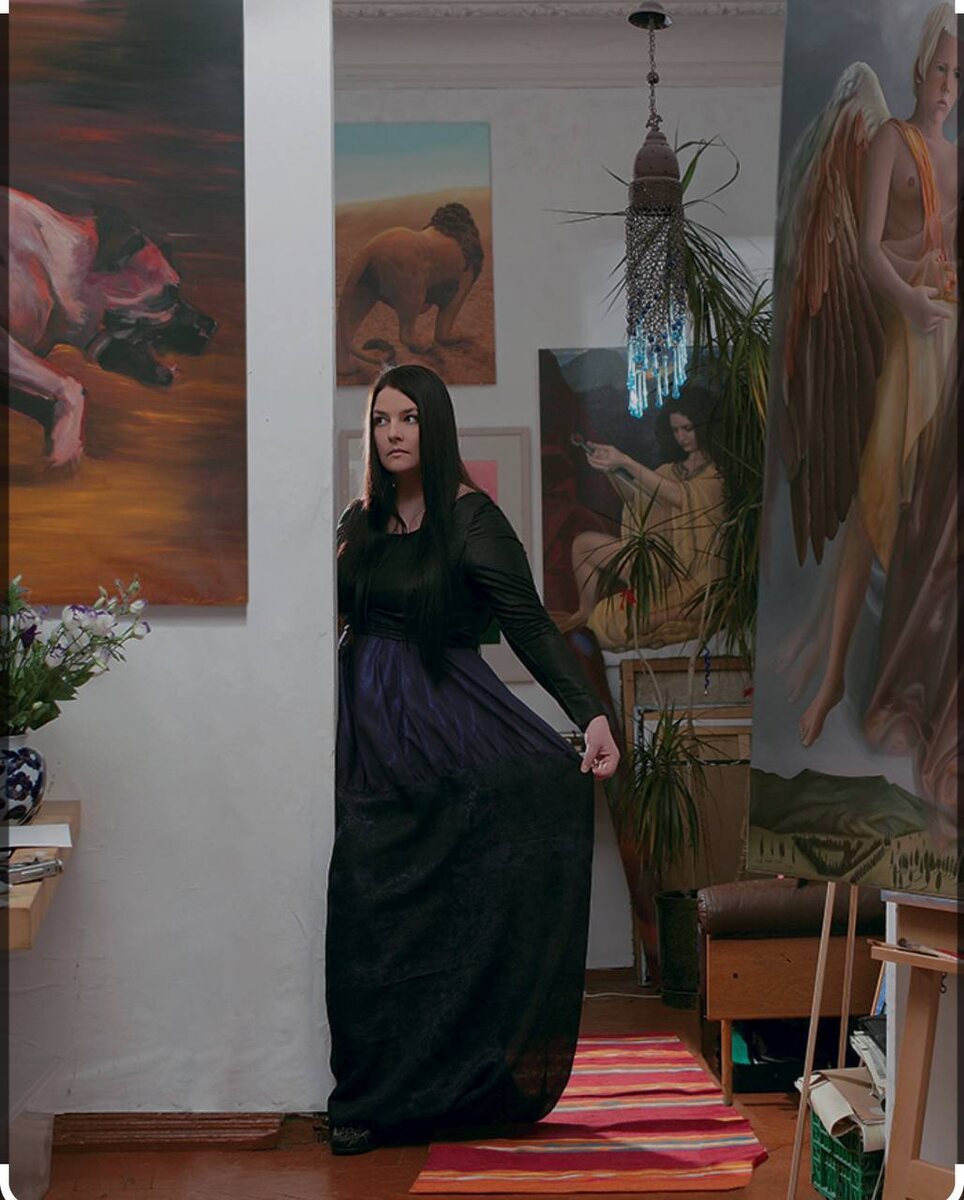 Художница Ольга Тобрелутс