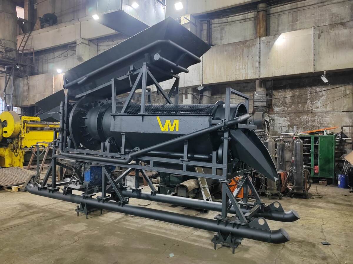 Скруббер бутара разведчик СБ 20 от производителя ООО "Восток Металл", г. Красноярск