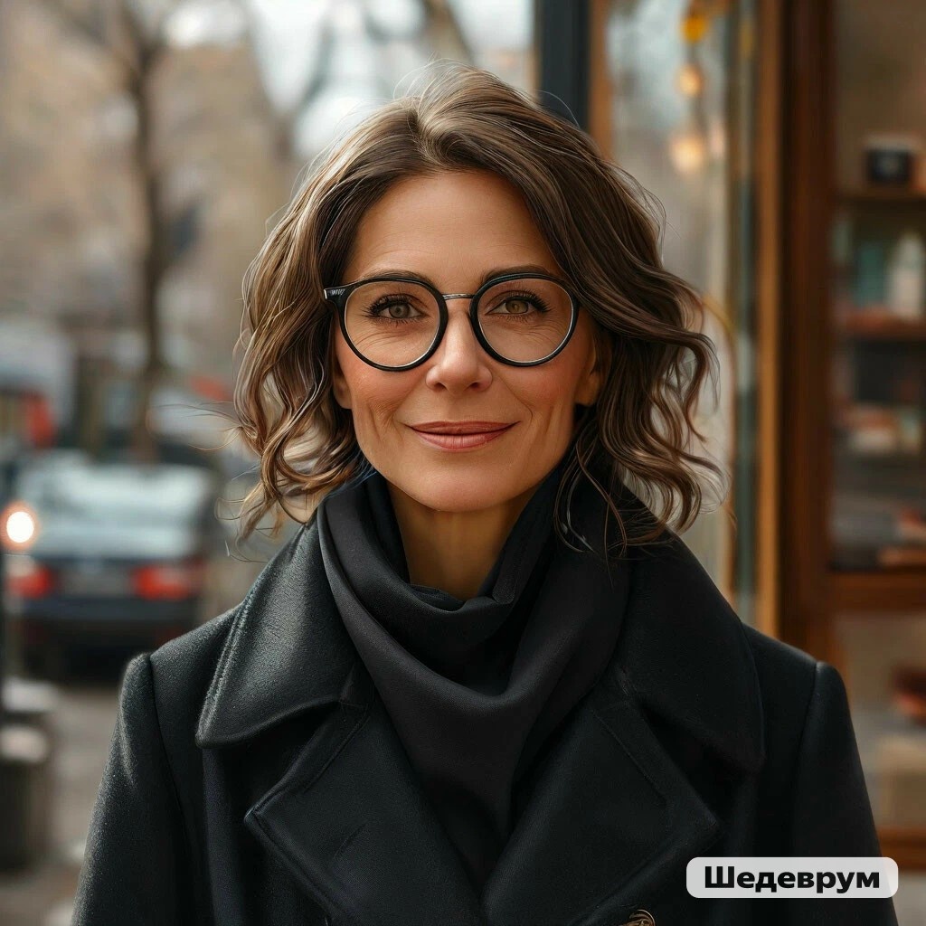 Выглядела она примерно так, только волосы чёрные-чёрные 😅