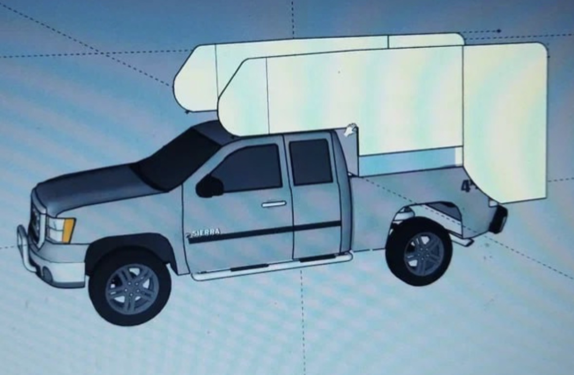 Так будет выглядеть модуль на пикапе 