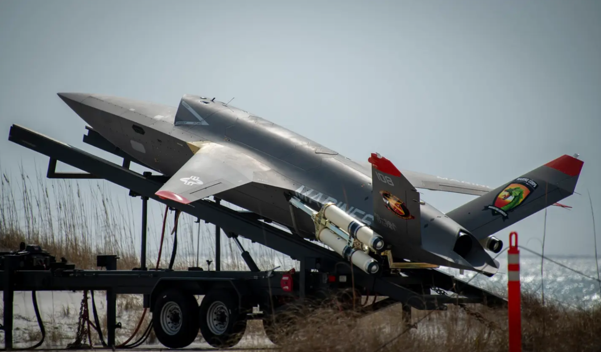 Из Инета. ЮСовый ударный дрон XQ-58 Valkyrie