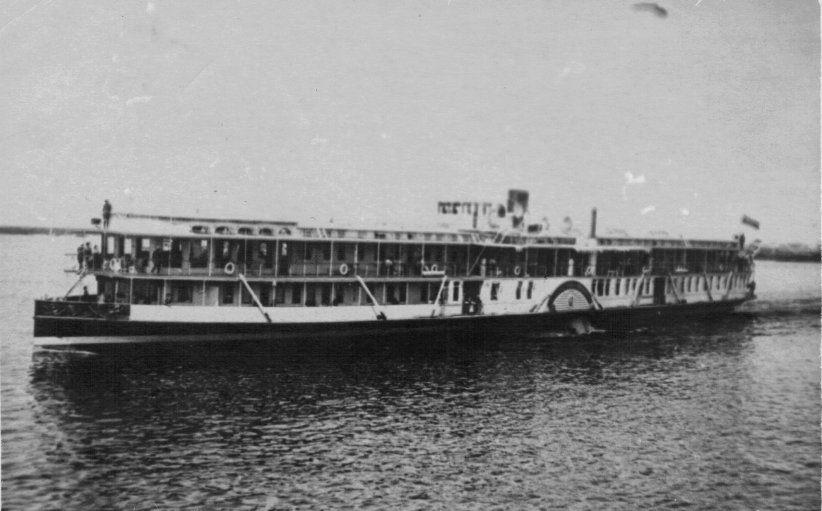 Пароход "Великая княжна Татьяна Николаевна". Фото из открытых источников.