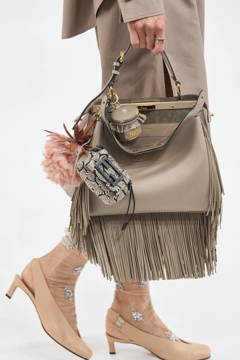 Fendi, Spring 2025, Photo: Salvatore Dragone / Gorunway.com